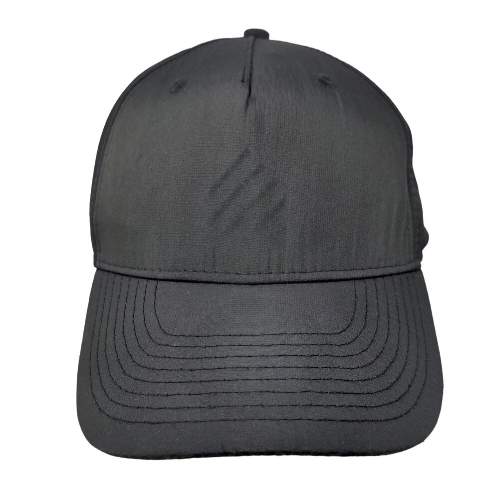 Smart Home Pros Snapback Hat Black One Size Adjustable 5 Panel Blank Vivint